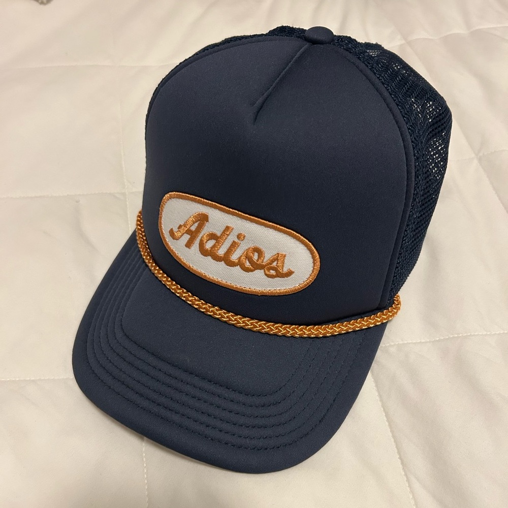 Navy Trucker Hat